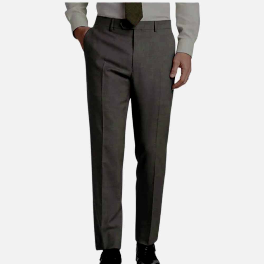 Tommy Hilfiger Mens Separate Dress Pants 36 x 30 Gray Sharkskin NWOT